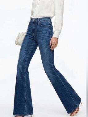 Frame Le High Flare High-Rise Dark Blue Women’s Jeans